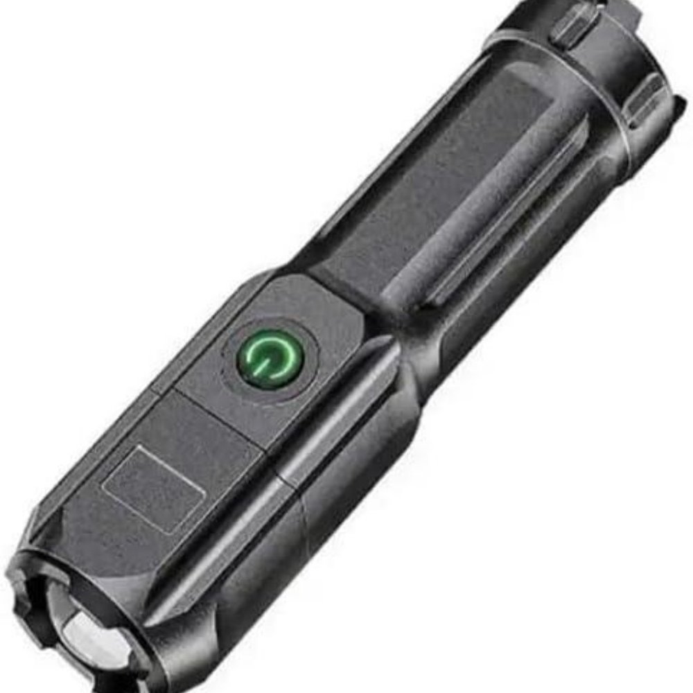 Powerful LED Flashlight Tactical Flashlights Rechargeable Waterproof Zoom 1 Pack